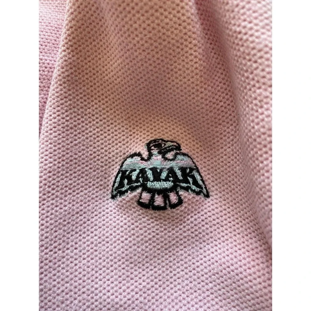 Vintage LaMode USA Athletic Golf Pullover Sweater Medium Embroidered Glam s64